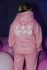 Diamond 444 Pink Hoodie