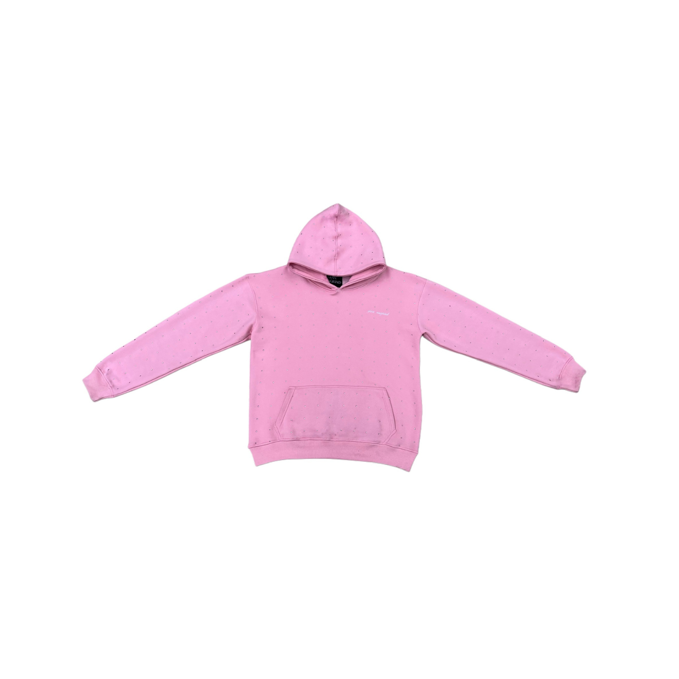 Diamond 444 Pink Hoodie